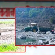 मकवानपुरगढीमा मनलाग्दी खोला उत्खनन् , प्रहरी, प्रशासन र पालिका सबै चुपचाप